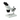 20X/40X Widefield Stereo Microscope, Binocular, Post Stand (Height 140mm) Fixed Head, SKU FS12110321, three quarter front view