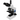 40X-1000X Biological Compound Laboratory Microscope, Trinocular, Halogen Light, NA 1.25 Abbe Condenser, SKU BM05070301, three quarter front view