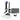 0.58-7X 2.0 Megapixels CMOS LED Light Post Stand Video Zoom Microscope, SKU MZ02130103, three quarter front view