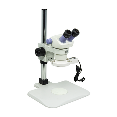 7-30X Post Stand Fluorescence Light Binocular Zoom Stereo Microscope SZ02080222