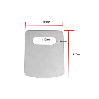 Compound Microscope Sneeze Guard Breath Shield, SKU MA02011102, three quarter front view
