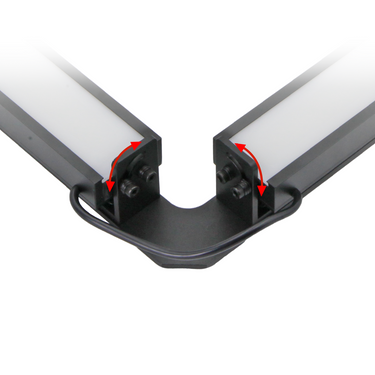 20W DC 12V LED Light Post Hole Diameter of Focusing Rack Dia. 32/25mm 20W 4-Side Adjustable Angle LED Linear Light ML46261222