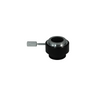 1X Adjustable Microscope Camera Coupler C-Mount Adapter 25mm, SKU BM05044161, three quarter front view