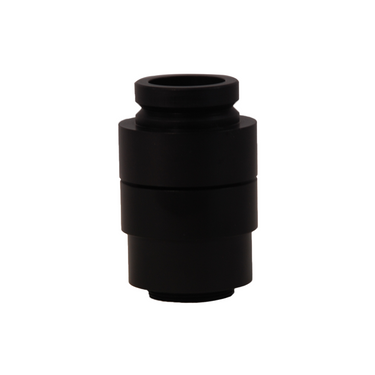 1X Microscope Camera Coupler C-Mount Adapter 30mm, SKU PZ04016151, three quarter front view
