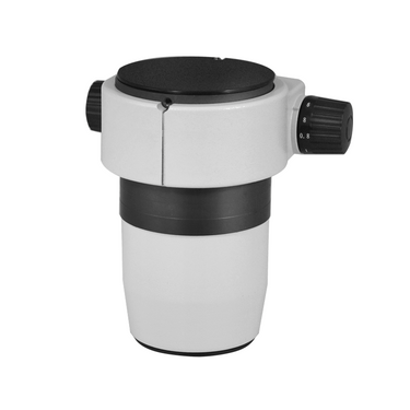 0.8-8X Parallel Zoom Stereo Microscope Body, SKU PZ04011301, three quarter front view