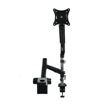 Microscope Monitor Dual Arm Stand, Post Clamp, 39mm Focus Rack