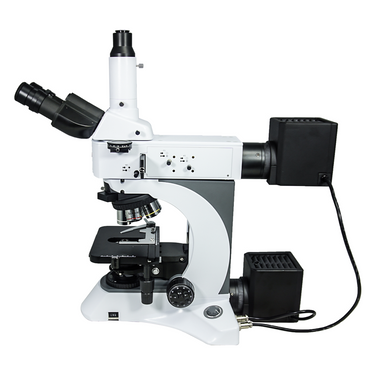 50-1000X Halogen Transmitted/Reflection Light XY Stage Travel Distance 75x50mm Trinocular Transmitted/Reflected Metallurgical Microscope MT13010323