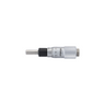 0-0.50″ Mechanical Micrometer Head Graduation 0.001″ 0.5" Spherical Mechanical Micrometer Head (Thimble Diameter: Dia. 13mm), SKU Mitutoyo-148-811-10, three quarter front view