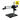 ESD Safe Horizontal Arm Length 544mm Vertical Post Height 380mm ESD Dual Arm Boom Stand, SKU ST19061231, three quarter front view