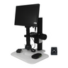 0.35-2.25X 2.0 Megapixels CMOS LED Light Track Stand Video Zoom Microscope, SKU MZ02010107, three quarter front view