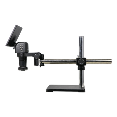 4K Digital Inspection Microscope, Boom Stand, 11.6” Screen, HDMI/USB