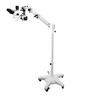 6.7-45X Pneumatic Arm Trinocular Zoom Stereo Microscope, SKU SZ02060771, three quarter front view