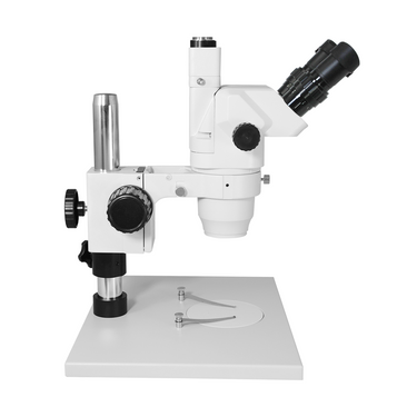6.5X-45X Super Widefield Zoom Stereo Microscope, Trinocular, Post Stand (Height 280mm)