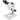8X-50X Widefield Zoom Stereo Microscope, Binocular, Track Stand (Track Length 300mm) Rectangle Base, SKU SZ02030024, three quarter front view