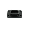 Microscope Track Stand Base Mount Adapter for Optical Breadboard, SKU SA02121101, three quarter front view