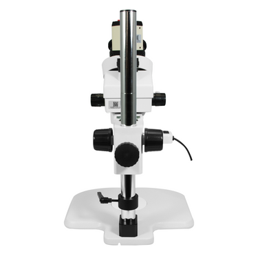 2.0 Megapixels 7-45X CMOS Post Stand Fluorescence Light Trinocular Zoom Stereo Microscope SZ02010236
