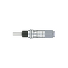 0-0.50″ Mechanical Micrometer Head Graduation 0.001″ 0.5"Flat Mechanical Micrometer Head (with Spindle Lock, Thimble Diameter: Dia. 13mm), SKU Mitutoyo-148-123-10, three quarter front view