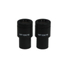 WF 10X Widefield Microscope Eyepieces, 23.2mm, FOV 18mm (Pair), SKU PL04082211, three quarter front view
