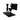 0.35X-2.25X LED Industrial Inspection Video Zoom Microscope, Post Stand + Digital Camera + 8 in. Monitor, SKU MZ19020102, three quarter front view