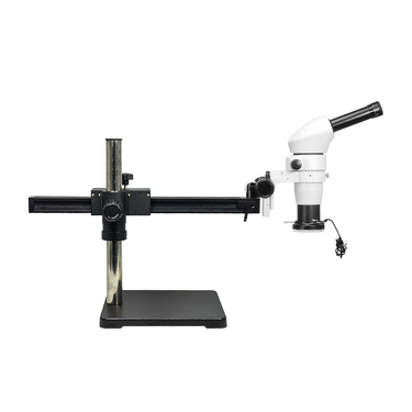 8-50X LED Light Ball Bearing Boom Stand Binocular Parallel Zoom Stereo Microscope PZ02080227