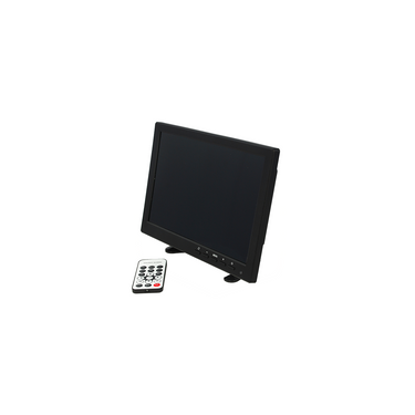 10 in. LED Color Display Monitor, AV/BNC/VGA/HDMI/USB, SKU MO02212201, three quarter front view
