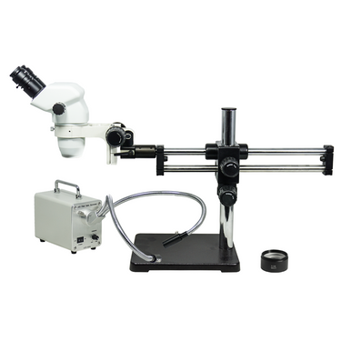 3.35-45X LED Light Dual Arm Stand Binocular Zoom Stereo Microscope SZ02060528