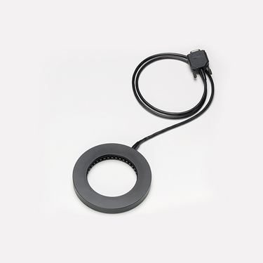 Darkfield LED Light LED Darkfield Ring Light Head Only (ID66mm), SKU SCHOTT-Visi-400.300, three quarter front view