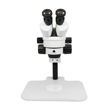 7X-45X Widefield Zoom Stereo Microscope, Binocular, Track Stand (Siedentopf)