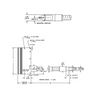 Optical Fiber Cable Length 762mm Line Light (L6″), SKU SCHOTT-Cold Vision-A08906, three quarter front view