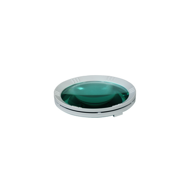 5 Diopter (2.25X) 5-inch Glass Lens Replacement for LED Magnifying Lamp, SKU MG16304192, three quarter front view