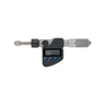 0-25.4mm (0-1″) 1μm 25mm/1" Flat Non-Rotating Tip Digimatic Micrometer Head, SKU Mitutoyo-350-361-32, three quarter front view