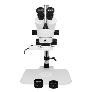 3.5-90X Post Stand Fluorescence Light Binocular Zoom Stereo Microscope SZ02010223