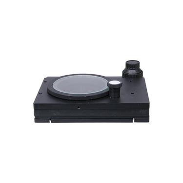 XY Mechanical Rotating Stage, Precision Measurement for Microscopes, SKU SG02502201, three quarter front view