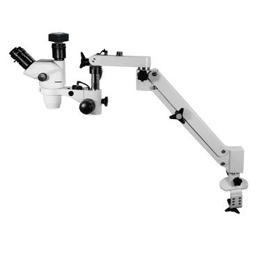 5.0 Megapixels 6.7-45X CMOS Pneumatic Arm Trinocular Zoom Stereo Microscope SZ02060752