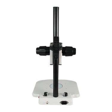Microscope Track Stand, 85mm Fine Focus Rack, LED Bottom Light Base (Dimmable)