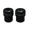 WF 20X Widefield Focusable Microscope Eyepiece, High Eyepoint, 30mm, FOV 12.5mm, Adjustable Diopter (Pair), SKU SZ17013621, three quarter front view