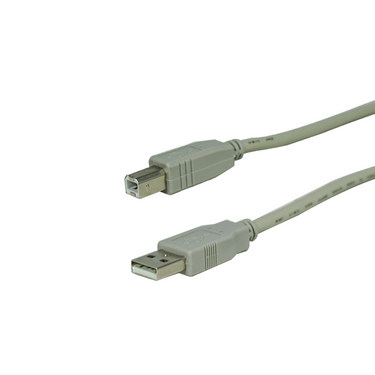 USB 2.0 Cable, A-Male to B-Male (2 meter, 6.5 feet)