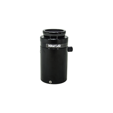 0.5X Coupler, SKU Navitar-1-60439, three quarter front view