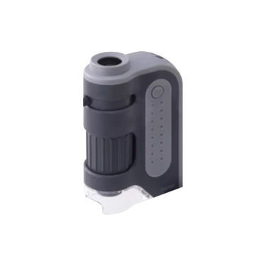 60-120X LED Reflection Light 60X-120X Portable Microscope, SKU PM02030311, three quarter front view