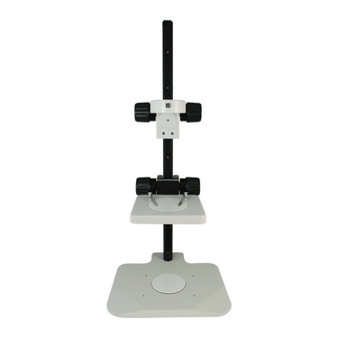 Microscope Track Stand, 76mm Coarse Focus Rack, Dual Stage