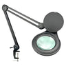 ESD 3 Diopter (1.75X) LED Magnifying Lamp with Clamp - 5-inch Glass Lens and Flip Cover