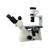 40X-400X Inverted Biological Compound Laboratory Microscope, Trinocular, Halogen Light, Phase Contrast Objectives, SKU BM05130303, three quarter front view