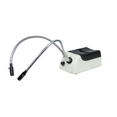 150W DC 21V Halogen Light Optical Fiber Cable Length 460mm 150W Fiber Optic Illuminator (Kit), SKU ML02311113, three quarter front view