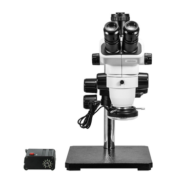 6.7-45X LED Light Boom Stand Trinocular Zoom Stereo Microscope SZ02060432