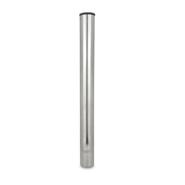 Vertical Post for Boom Stand, 1.46 inch (37.2mm) Diameter, 15-1/8 inch (384mm) Length, SKU ST02051101-0002, three quarter front view
