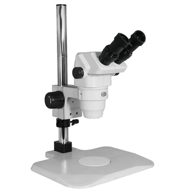 6.5X-45X Super Widefield Zoom Stereo Microscope, Binocular, Post Stand (Height 305mm)
