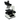 40X-1600X Phase Contrast Lab Microscope, Trinocular, LED Light, SKU PH13040311, three quarter front view