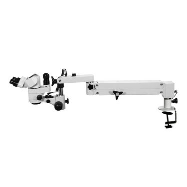 3.44X/6.25X/10.94X/18.75X/34.38X LED Reflection Light Pneumatic Arm Trinocular Parallel Multiple Power Operation Stereo Microscope SM51030151