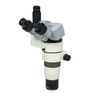10-62.5X 10-62.5X 0-90° True-Trinocular Parallel Zoom Microscope Body, SKU PZ02311131, three quarter front view