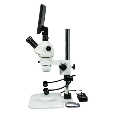 2.0 Megapixels 8-50X CMOS LED Light Post Stand Trinocular Zoom Stereo Microscope SZ02030253
